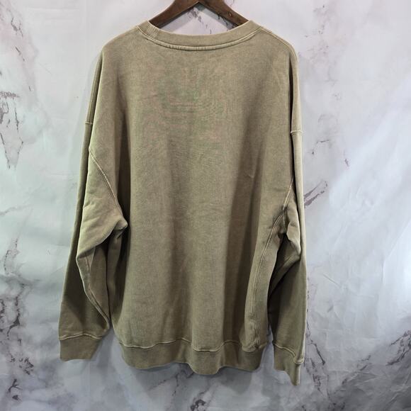 Chubbies Sweatshirt Mens XL Brown Comfort Crewneck Pullover Froshmam Football - Picture 6 of 11